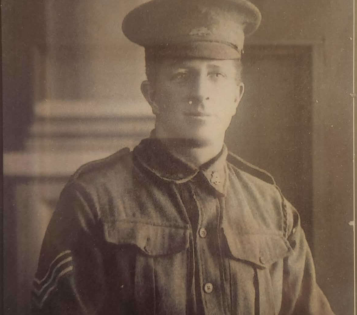 Sgt Robert Ernest Edward Pocock, 10768, 3rd Divisional Train, 22 Company, 867 Company, Australian Army Service Corps, AIF, ANZAC